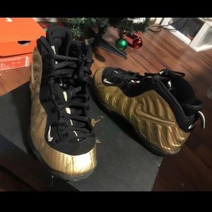 Nike Gold Foamposites